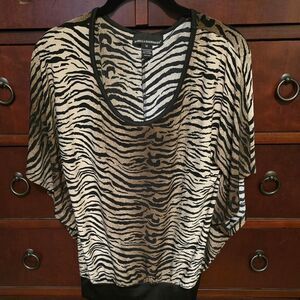 ISABELLA RODRIGUES ANIMAL PRINT TOP